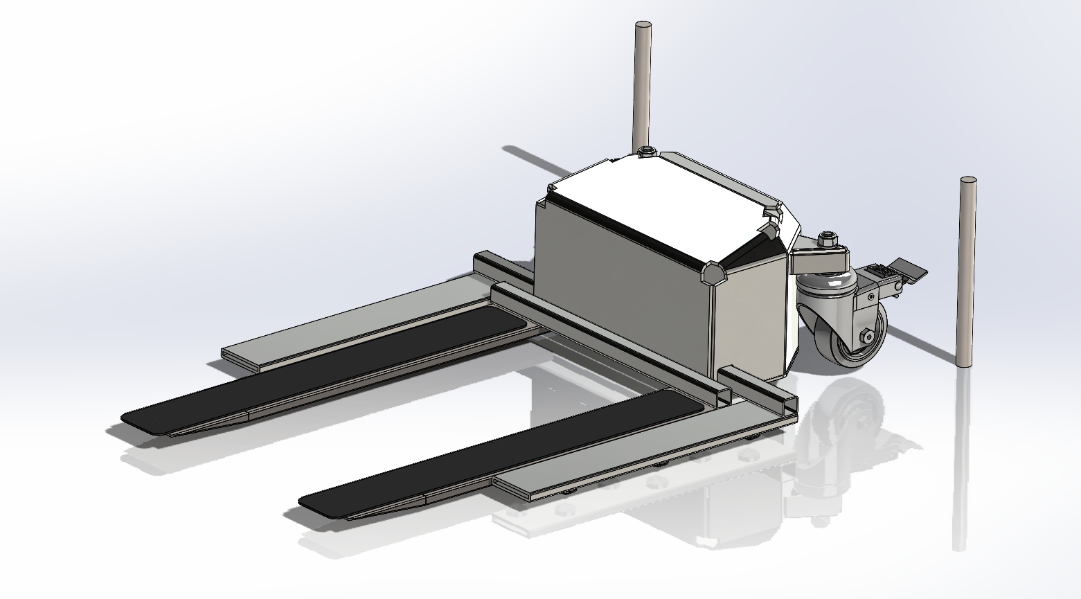 Grippen T200 isometric view with handle posts